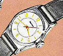 Westclox Rocket Wrist Watch 1954 Plain Dial
