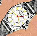Westclox Rocket Wrist Watch 1954 Luminous Dial