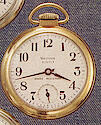 Westclox Scotty Style 3 Pocket Watch Gold Color Ca . . .