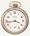 Westclox Bulls Eye Style 3 Pocket Watch