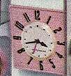 Westclox Wallmate Pink