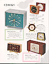 General Electric Telechron Electric Clocks 1956/57 . . .