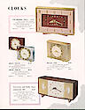 General Electric Telechron Electric Clocks 1956/57 . . .