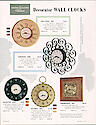 General Electric Telechron Electric Clocks 1956/57 . . .