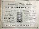 S. F. Meyers & Co. Manufacturing Jewelers -> Title . . .