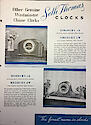 Seth Thomas Clocks, Electric & Spring Wound. The F . . .