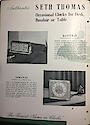 Seth Thomas Clocks, Electric & Spring Wound. The F . . .