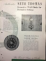 Seth Thomas Clocks, Electric & Spring Wound. The F . . .