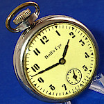 bulls eye pocket watch