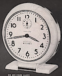 Westclox Big Ben Style 5 Chime Alarm Ivory Plain