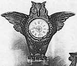 Westclox Owl Time Bronze Finish