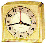 Westclox Bantam Electric Ivory Luminous