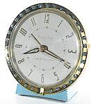 Westclox Baby Ben Sequin Style 7 Turquoise Radial Numerals