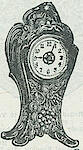 Westclox Vine Gold Plate
