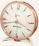 Westclox Clock Of Tomorrow White