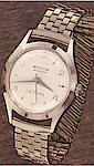 Westclox Lance Wrist Watch White Dial Metal Band