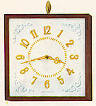 Westclox Meredith Battery Wall Clock Wood Frame