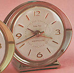 Westclox Baby Ben Deluxe Style 8 Antique Silver Luminous