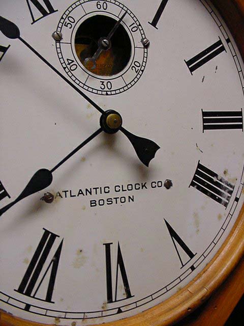 Atlantic Clock Co. dial