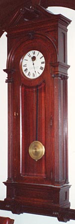 Original Blodgett No. 8 master clock case