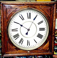 A popular style of Blodgett secondary clock