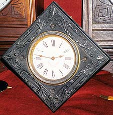 Small secondary clock by The Time Telegraph Co. of New York City