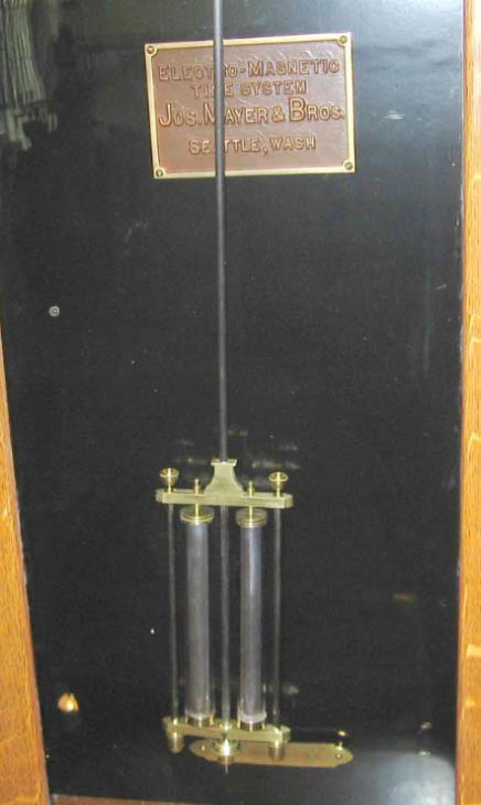 Pendulum of Howard master clock