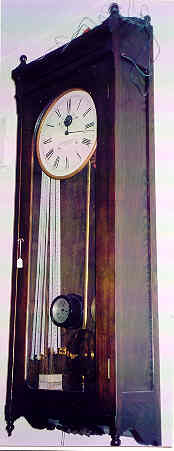 E. Howard self-winnding master clock