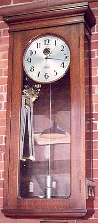 E. Howard #89 master clock case