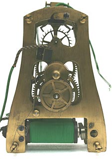 Master clock movement designed by Herbert H. Hammond for the Dey Time Register Co.