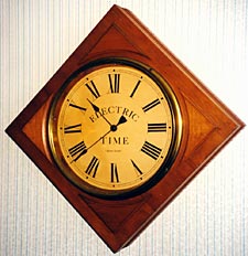 Another cherry clock, this one circa 1890