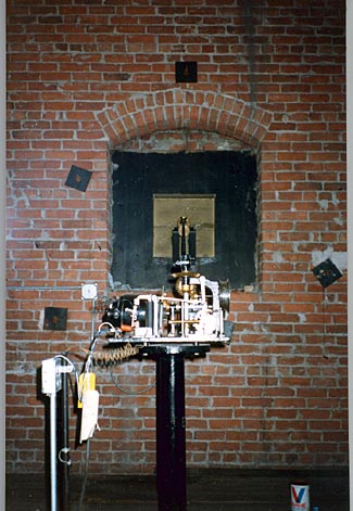 movement of tower clock at Elms College, Chicopee, Massachusetts