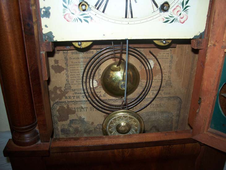 8 day brass clock