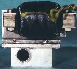 Back view of type A motor