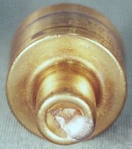 Top view of brass cased type B rotor