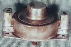 Side view of type F rotor
