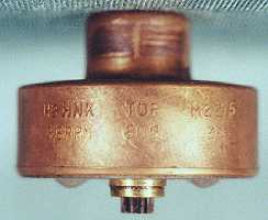 Side of standard type H rotor in copper case