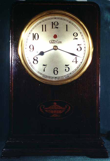 Early Telechron table clock