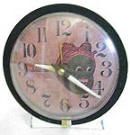 Fake Aunt Jemima advertising clock made from a Baby Ben style 7
