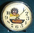 Fake Louisiana Old Style Cooking Molasses clock made from a Big Ben style 8