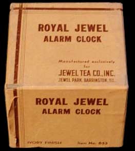 Box for Royal Jewel alarm clock